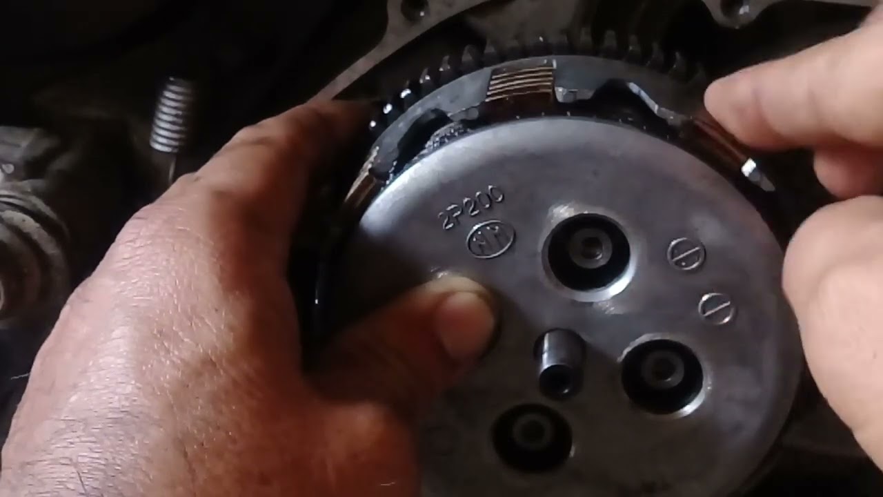 Crypton Z Half Clutch tutorial mahalaga ang 3 Spring sa Cluttch Plate.