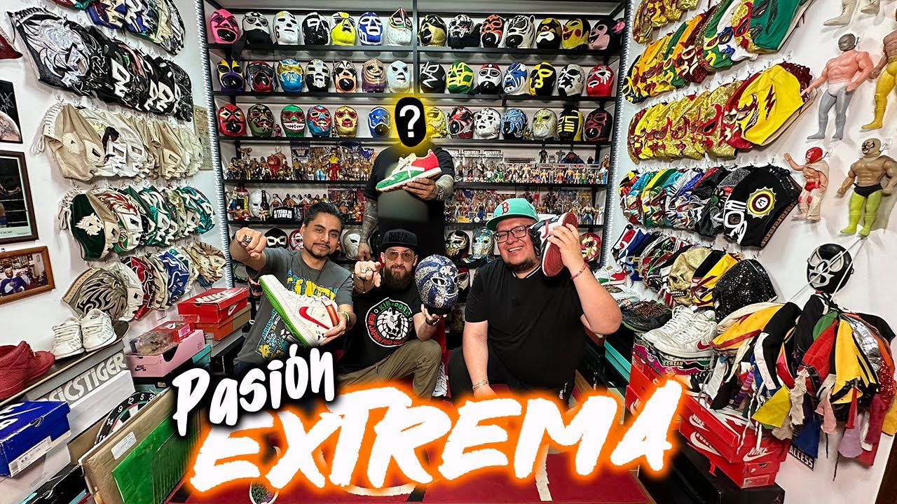 SUPER COLECCIÓN DE MASCARAS DE LUCHA LIBRE FEAT WICHO