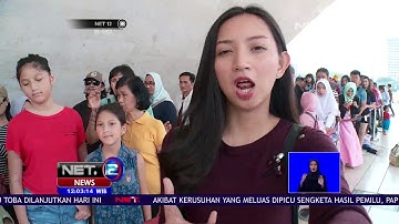 Libur Lebaran, Monas Dipenuhi Wisatawan -NET12