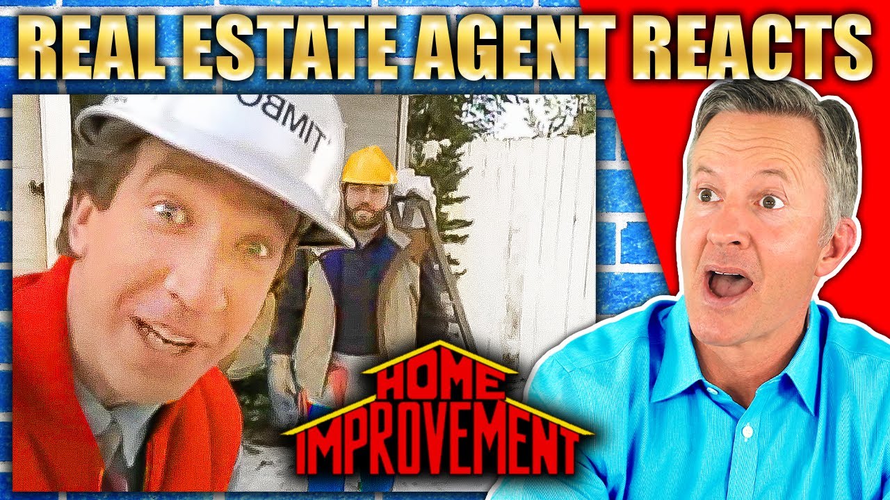 Real Estate Agent Reacts to Home Improvement Tim Taylor's Funniest
