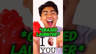 HE JUST ATE A CHICKEN HEART AND LIKED IT?!?!