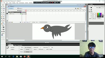 Membuat Animasi Burung Di Macromedia Flash 8