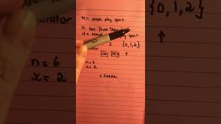 How to calculate binomial probability using the calculator and cumulative function part 2