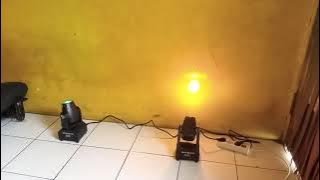 lampu sorot moving head bem mini 10 wat 512