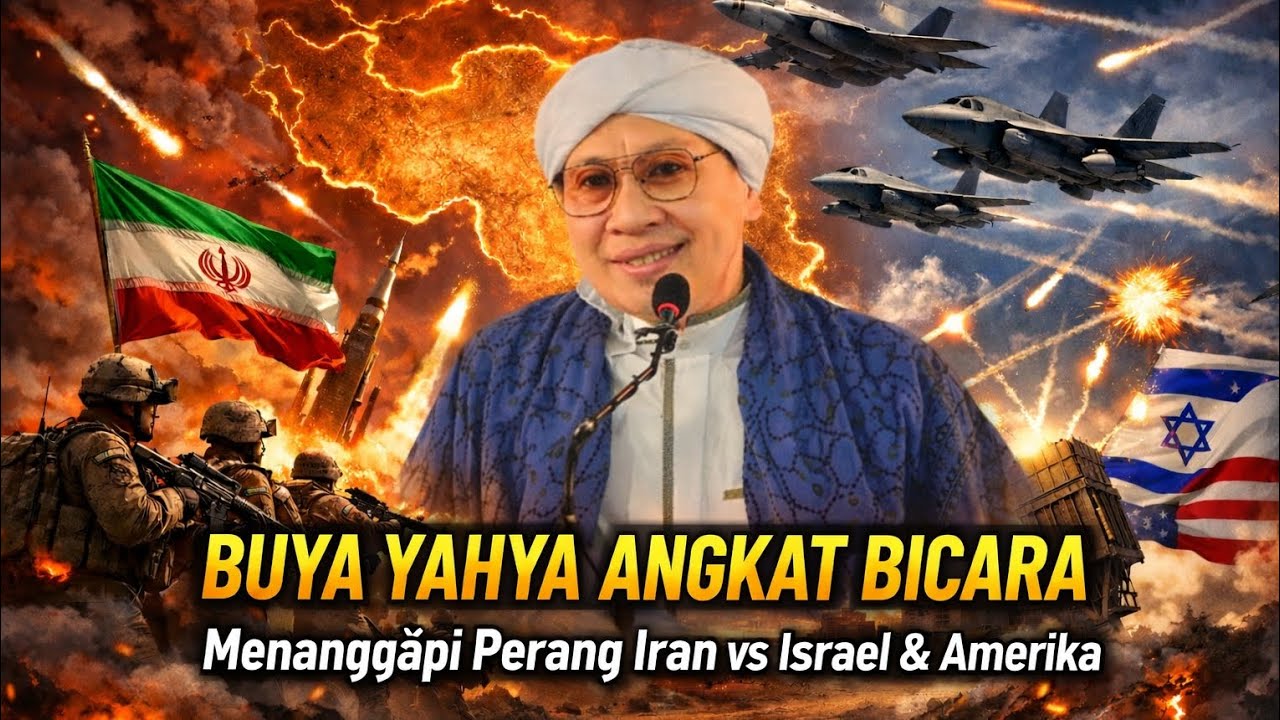 Inilah Tanggapan Ulama Kita Buya Yahya Soal Konfli Iran,isr@el dan @merika