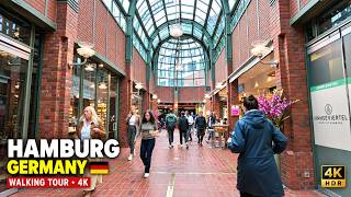 HAMBURG, GERMANY 🇩🇪 Walking Tour 4K | Exploring the Heart of Hamburg