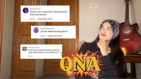 QNA SESSION | MY FIRST VIDEO 