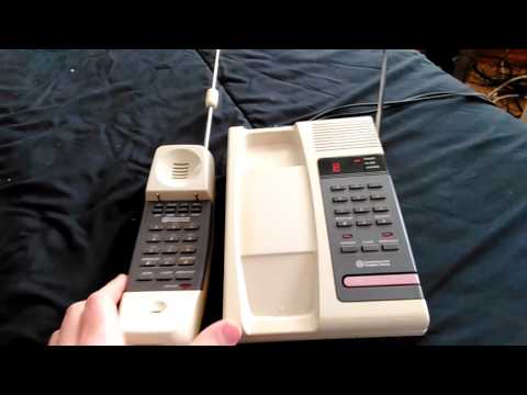 Vintage Southwestern Bell freedom phone cordless p - YouTube