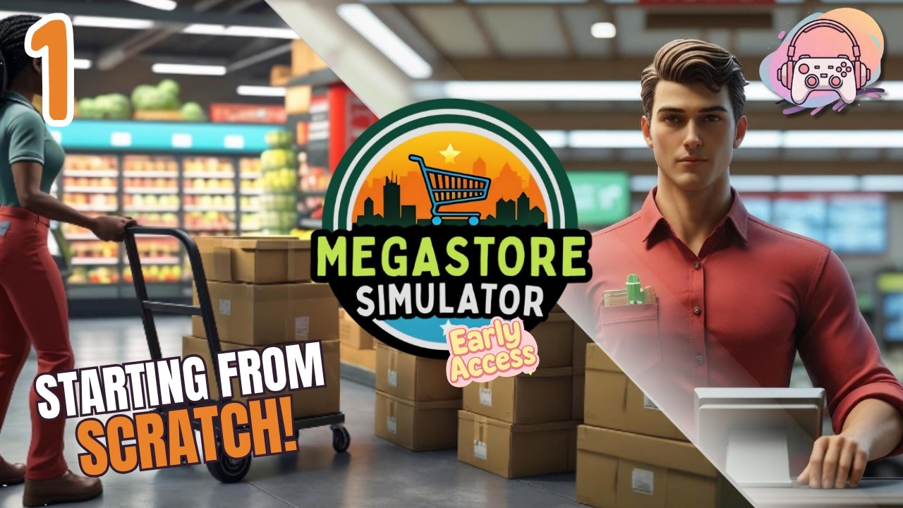 Магазин Frag-Mart официально открылся! | Megastore Simulator EA #1