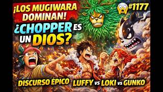 💥 ¡LOS MUGIWARA DOMINAN! ¿CHOPPER ES UN DIOS? 😱 DISCURSO ÉPICO DE USOPP | One Piece 1177 screenshot 3