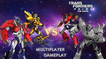Transformers Prime The Game Wii U Multiplayer (Brawl Tournament) Part 96