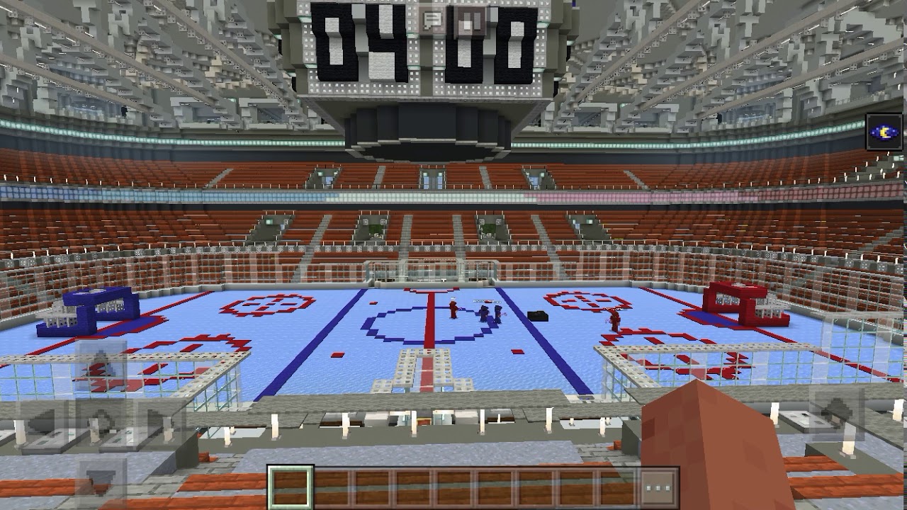 Minecraft Hockey Game (Part 2) YouTube