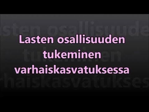 Video: Kuinka Lähestyä Osallisuutta Ulkoyhteisössä