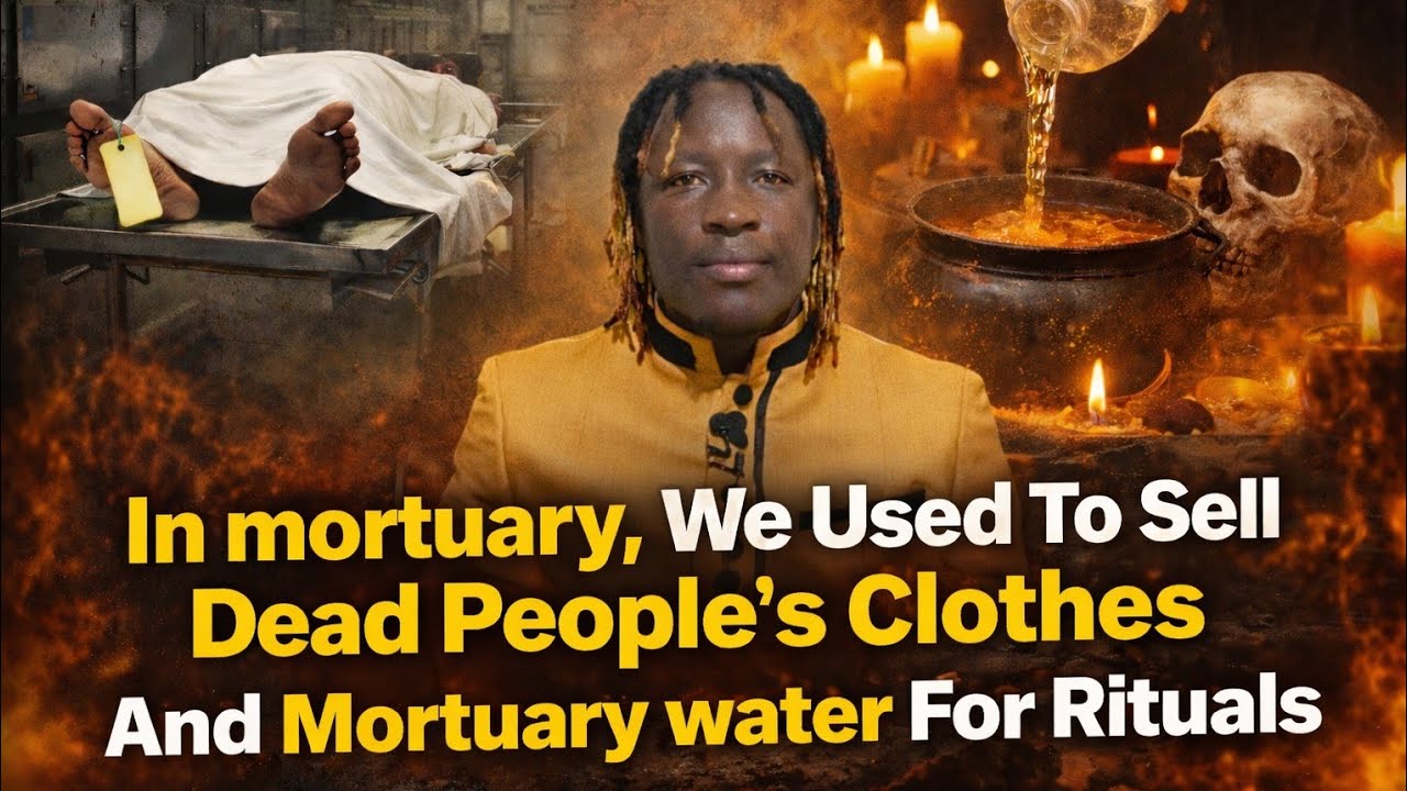 The Dark Business Inside Mortuaries | How We Used To Sell Dead People's Clothes And Mortuary Water  