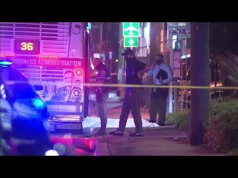 Man shot dead was hanging out of Miami-Dade County Transit bus, police say