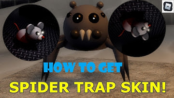 HOW TO GET THE "CAUGHT BY A MOUSE" BADGE IN PIGGY BATTLE + THE SPIDER TRAP MORPH IN APRP! | ROBLOX