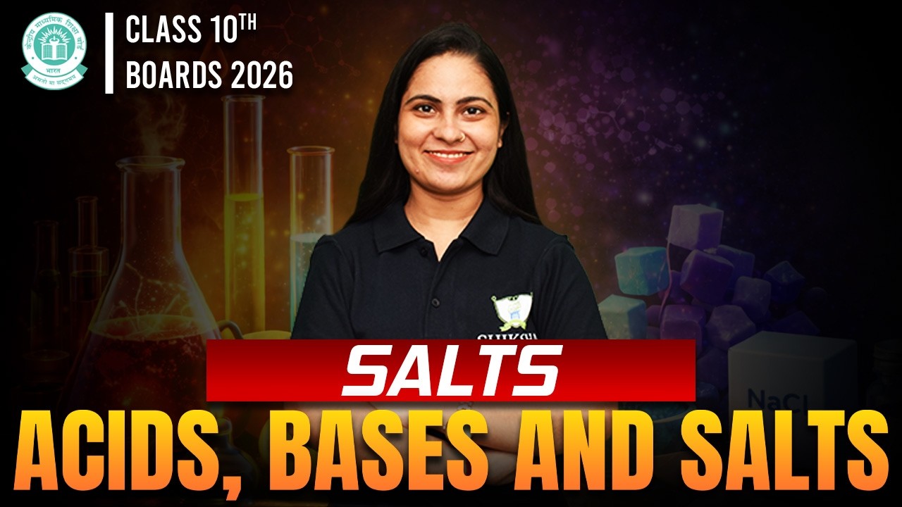 NCERT Chapter 2: All 4 Salts in ONE Video! 🧪 Boards 2026 ke Liye Super Important! 🎯