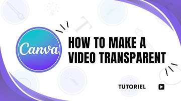 How to make a video transparent in Canva