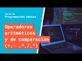 Quiz sobre Operadores Aritméticos y de Comparación