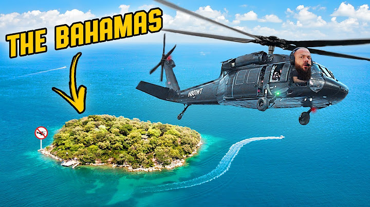 I Wish I Would've Known This Before I Flew My Blackhawk To The Bahamas...