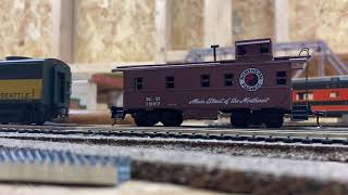 Layout update September 2020 running trains