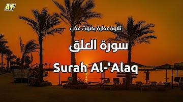 96- سورة العلق بصوت شجي وجميل - القارىء الشيخ علاء عقل