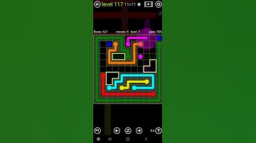 How To Solve Flow Free Scattered Pack Level 117 11x11 Board Harder Walk Through Solution Walkthrough