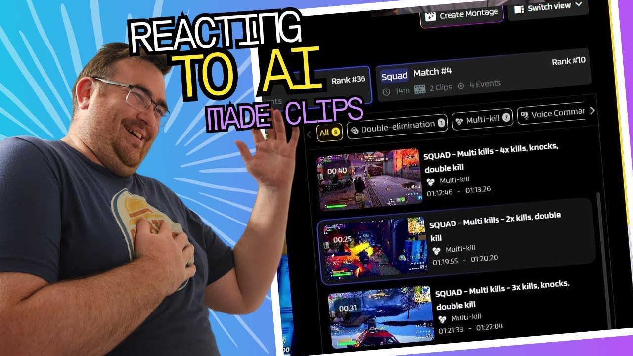 Reacting To AI Clips - YouTube