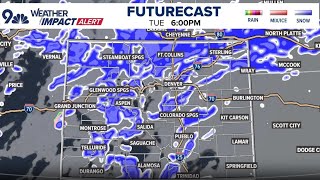 Extended Forecast | Snow moving in Tuesday night with the arctic cold staying until Thursday