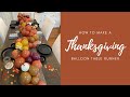 How to Make a Balloon Table Runner for Thanksgiving | DIY Balloon Centerpiece | Thanksgiving Decor