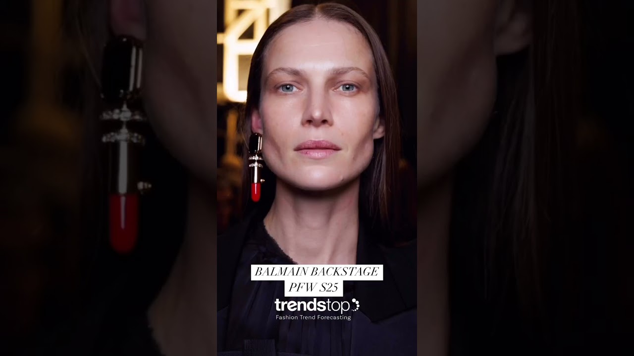 Balmain Backstage PFW S25 | Trendstop