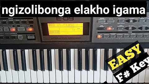 ngizolibonga itende style tutorial in F# | How to play itende style