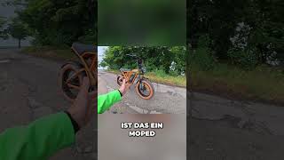999€ Elektro Moped: 1000W Power, 100Nm Drehmoment! Test! #tuning #ebike
