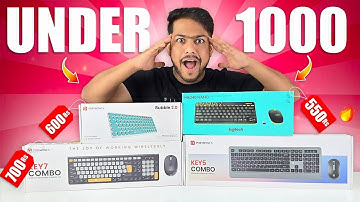 Top 5 Best Keyboard Combo Under 1000 Rs! Best Mouse 2024