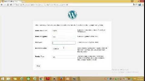 instalasi cms wordpress di web server lokal