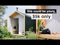 #14 Building a MODERN TINY HOUSE on a BUDGET [New Entrance Deck]