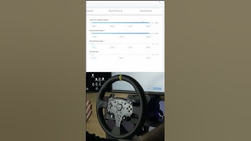 MOZA R5 Force Feedback-instellingen in Pit House #mozaracing #simracing #moza