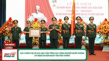 Cục Chính trị và Cục Hậu cần Tổng cục Công nghiệp quốc phòng kỷ niệm 50 năm Ngày truyền thống