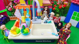 New dishwasher toy review/ஆயிஷாக்கு இனிமே செம்ம ஜாலி தான்😁/Barbie show tamil