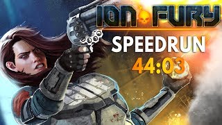 Ion Fury Speedrun in 44:03 [Personal Best]