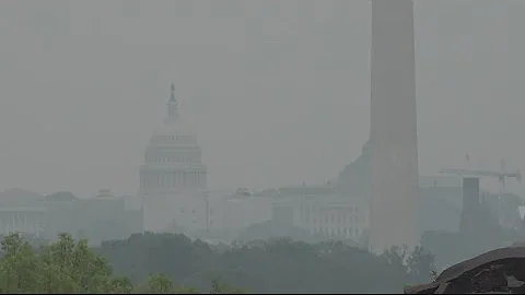 DC air quality impacted by Canadian wildfires again