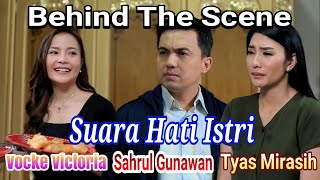 Behind the scene FTV Tyas Mirasih, Vocke Victoria, Sahrul Gunawan,