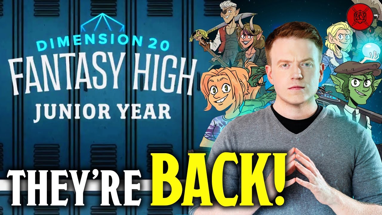 Dimension 20's Fantasy High JUNIOR YEAR Is Coming! YouTube