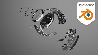 Procedurally assemble Watch in Geo Nodes