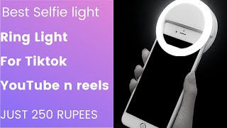 best Selfie ring light for phone | selfie ring light malayalam