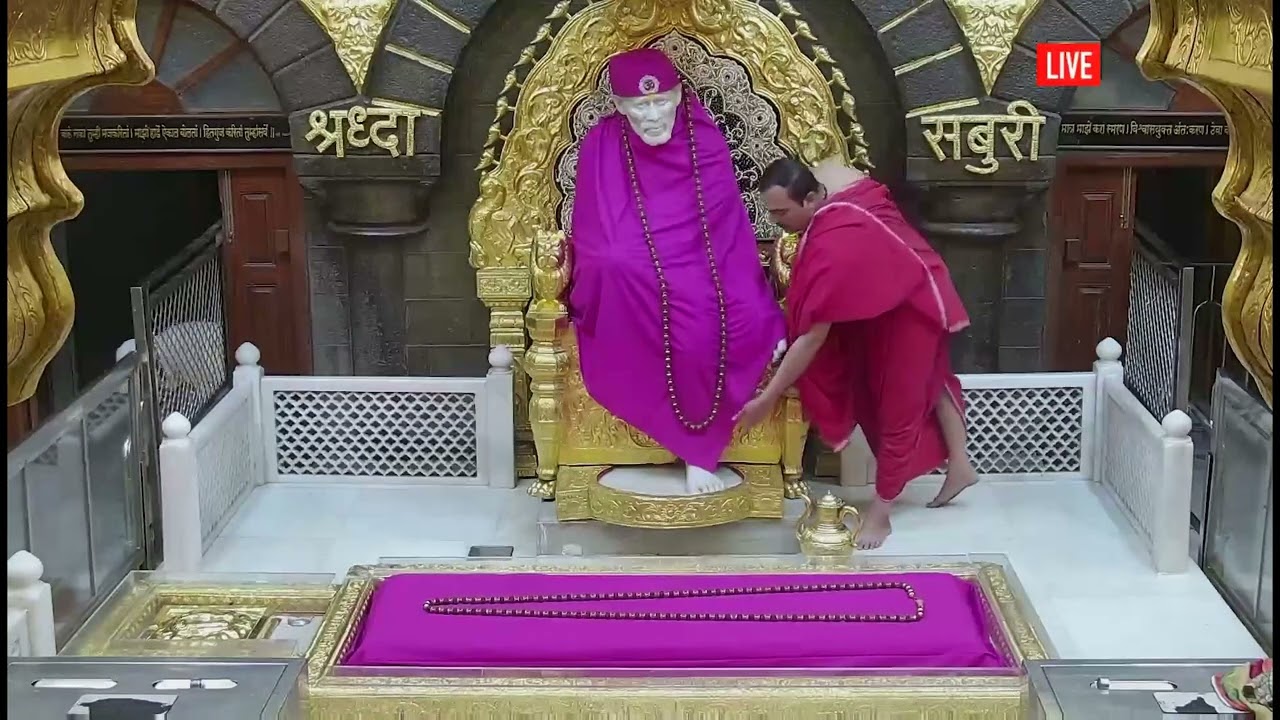 Great Person Kumbhaar  …Sai@366 | 20-04-2022 | Shree Sai Baba Live Darshan