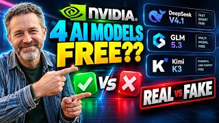 NVIDIA’s FREE AI Models Are INSANE! DeepSeek V4.1, GLM 5.3 & Kimi K3