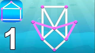 One line only : dot to dot Red Levels 1-20 Gameplay Walkthrough Video (iOS Android)