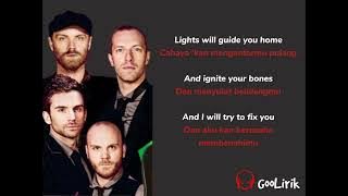 Coldplay - Fix You (Lirik Terjemahan)