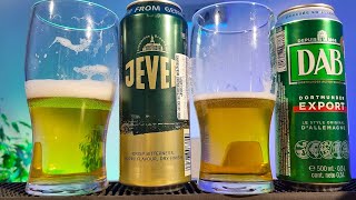 Немецкое пиво Jever и DAB от Radeberger Gruppe